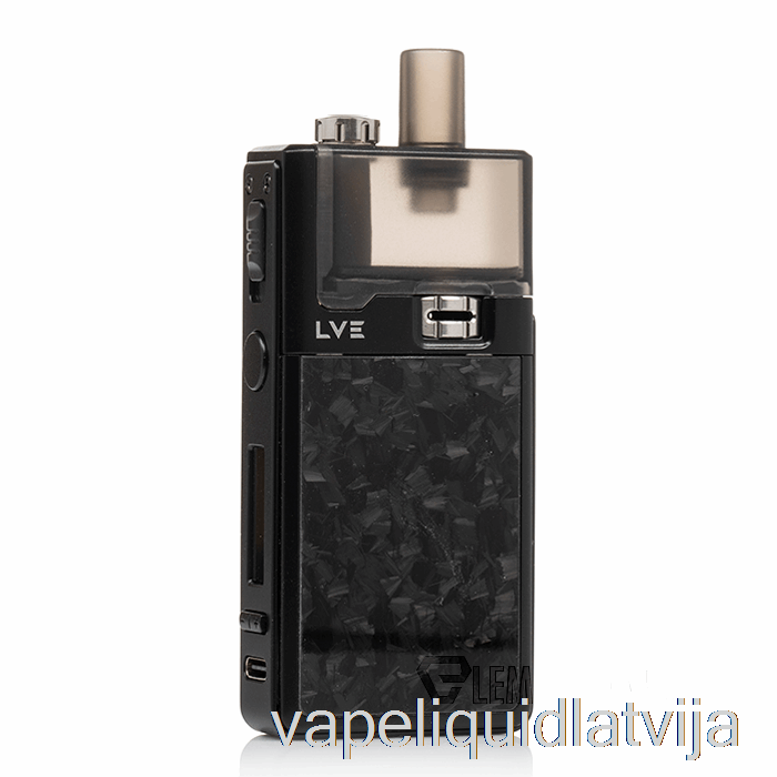 Lve Orion 2 40w Pod Sistēma Kalts Oglekļa/melns Vape šķidrums